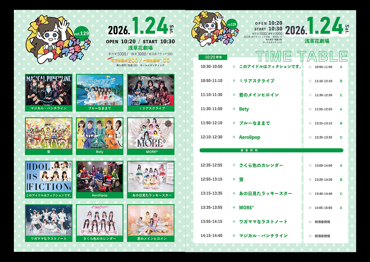 アイドルアラモードプチVol.129